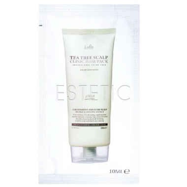 La'dor Tea Tree Scalp Clinic Hair Pack - Маска для шкіри голови з чайним деревом (сашетка), 10 мл