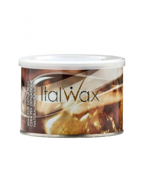 Воск в банке Italwax теплый, Натуральный, 400 мл 