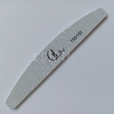 GLprof Пилка для нігтів 150/150 Half Grey, сіра