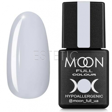 Гель-лак MOON FULL Color Gel Polish №101 (білий, емаль), 8 мл