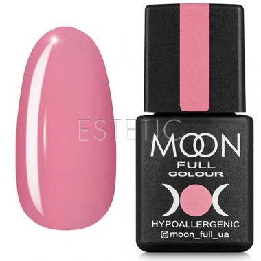 Гель-лак MOON FULL Color Gel Polish №108 (теплый розовый, эмаль), 8 мл