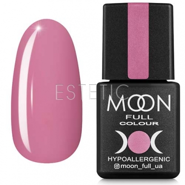 Гель-лак MOON FULL Color Gel Polish №112 (розовый холодный, эмаль), 8 мл