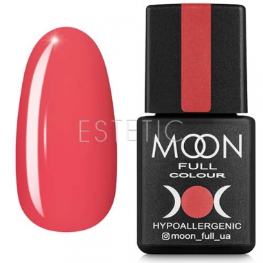 Гель-лак MOON FULL Color Gel Polish №113 (лососевый, эмаль), 8 мл