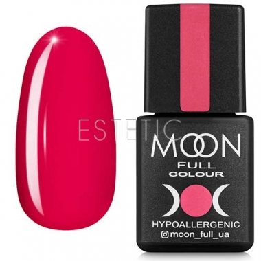 Гель-лак MOON FULL Color Gel Polish №115 (рожево-червоний, емаль), 8 мл