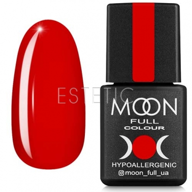 Гель-лак MOON FULL Color Gel Polish №133 (красный перец, эмаль), 8 мл