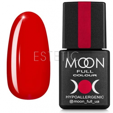 Гель-лак MOON FULL Color Gel Polish №134 (горобиновий, емаль), 8 мл