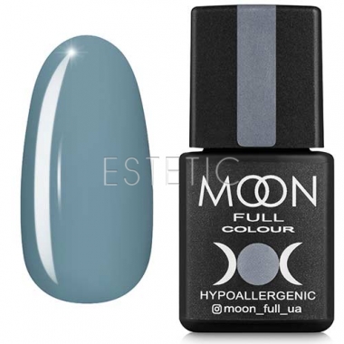 Гель-лак MOON FULL Color Gel Polish №150 (светло-серый с голубым оттенком, эмаль), 8 мл