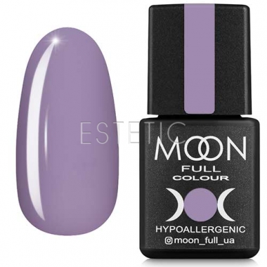 Гель-лак MOON FULL Color Gel Polish №158 (бледно-лиловый, эмаль), 8 мл