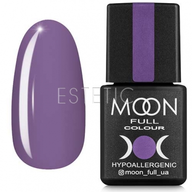 Гель-лак MOON FULL Color Gel Polish №159 (пастельний фіолетовий, емаль), 8 мл