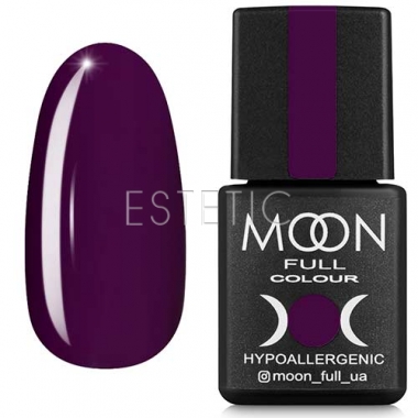 Гель-лак MOON FULL Color Gel Polish №167 (сливовый, эмаль), 8 мл