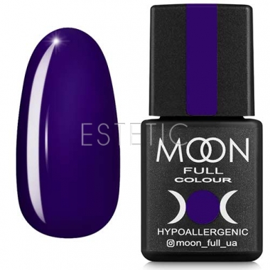 Гель-лак MOON FULL Color Gel Polish №172 (темний фіолетовий, емаль), 8 мл