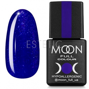 Гель-лак MOON FULL Color Gel Polish №173 (ультрамариновый, микроблеск), 8 мл