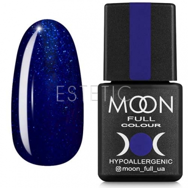 Гель-лак MOON FULL Color Gel Polish №174 (сапфир, микроблеск), 8 мл