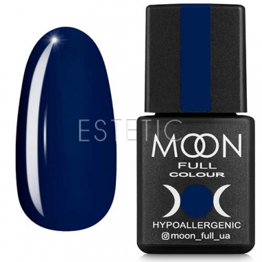 Гель-лак MOON FULL Color Gel Polish №175 (синій димчастий, емаль), 8 мл