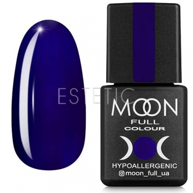 Гель-лак MOON FULL Color Gel Polish №177 (темный индиго, эмаль), 8 мл