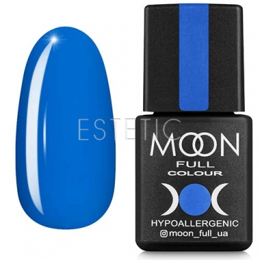 Гель-лак MOON FULL Color Gel Polish №182 (лазурный, эмаль), 8 мл