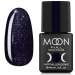 Фото 1 - Гель-лак MOON FULL Color Gel Polish №189 (черный с блестками), 8 мл