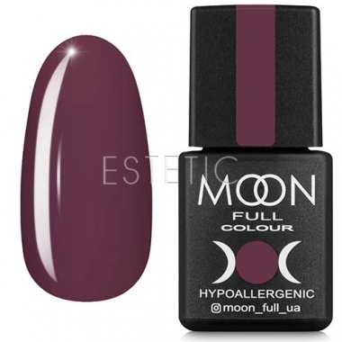 Гель-лак MOON FULL Color Gel Polish №192 (коричнево-серый, эмаль), 8 мл
