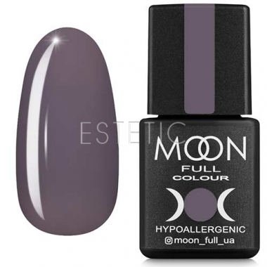 Гель-лак MOON FULL Color Gel Polish №195 (темный пепел, эмаль), 8 мл