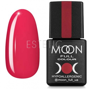 Гель-лак MOON FULL Color Gel Polish №204 (темно-малиновый, эмаль), 8 мл