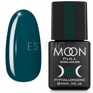 Гель-лак MOON FULL Color Gel Polish №217 (сине-зеленый, эмаль), 8 мл