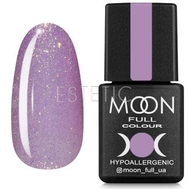 Гель-лак MOON FULL Color Gel Polish №305 (светло-сиреневый с золотистым шиммером), 8 мл
