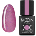 Фото 1 - Гель-лак MOON FULL Color Gel Polish №306 (полупрозрачный розовый с разноцветным шиммером), 8 мл