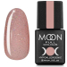 Фото 1 - Гель-лак MOON FULL Color Gel Polish №307 (полупрозрачный персиковый с разноцветным шиммером), 8 мл