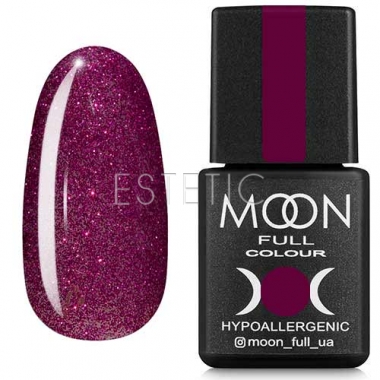 Гель-лак MOON FULL Color Gel Polish №310 (бордово-розовый шиммерный), 8 мл
