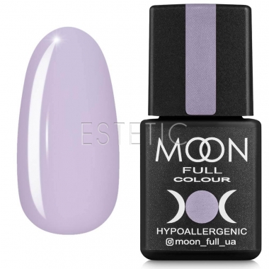 Гель-лак MOON FULL color Gel polish №648 (молочно-сиреневый, эмаль), 8 мл