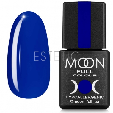 Гель-лак MOON FULL color Gel polish №655 (темная лазурь, эмаль), 8 мл