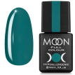 Гель-лак MOON FULL color Gel polish №658 (темно-бірюзовий, емаль), 8 мл