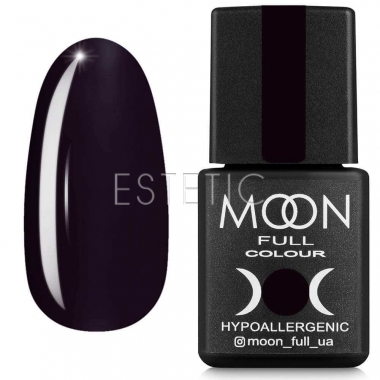 Гель-лак MOON FULL color Gel polish №666 (дымчатый баклажан, эмаль), 8 мл