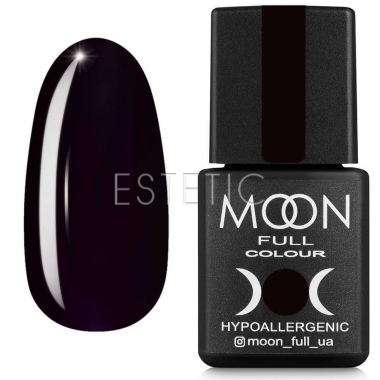 Гель-лак MOON FULL color Gel polish №669 (темный баклажан, эмаль), 8 мл