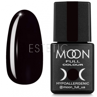 Гель-лак MOON FULL color Gel polish №671 (темно-черничный, эмаль), 8 мл