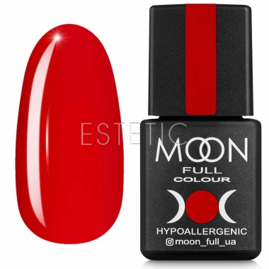 Гель-лак MOON FULL Ferrari №803 (суничний, емаль), 8 мл