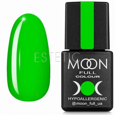 Гель-лак MOON FULL Neon color Gel polish №702 (салатовый яркий, неон), 8 мл