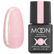 Гель-лак MOON FULL Opal color Gel polish №504 (нежно-розовый полупрозрачный с мелким золотистым шиммером), 8 мл