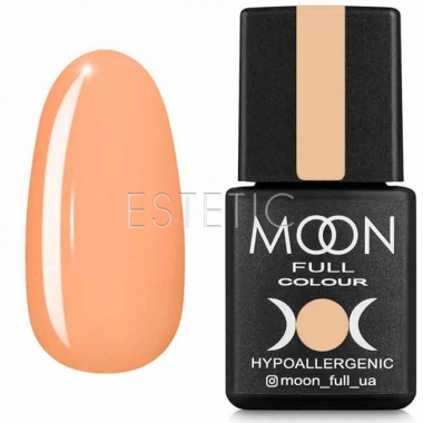 Гель-лак MOON FULL color Gel polish №612 (абрикосовий, емаль), 8 мл