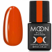Фото 1 - Гель-лак MOON FULL color Gel polish №615 (морковно-шафрановый, эмаль), 8 мл