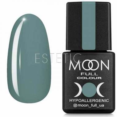 Гель-лак MOON FULL color Gel polish №626 (зеленый дымчатый, эмаль), 8 мл