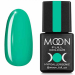 Фото 1 - Гель-лак MOON FULL color Gel polish №634 (изумрудный светлый, эмаль), 8 мл