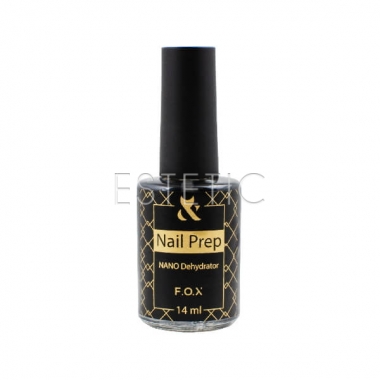 F.O.X NANO Dehydrator Nail Prep - Обезжириватель для ногтей, 14 мл
