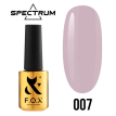 Гель-лак F.O.X Spectrum Gel Vinyl № 007 Soul (сиренево-серый, эмаль), 7 мл