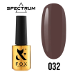 Гель-лак F.O.X Spectrum Gel Vinyl № 032 Endorphin (серо-коричневый, эмаль), 7 мл