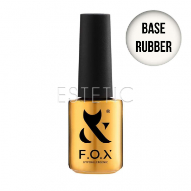 F.O.X Base Rubber - Каучуковое базовое покрытие для гель-лаков,  7 мл