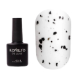 Komilfo No Wipe Matte Spotty Top — матовый топ без липкого слоя с рваной крошкой, 8 мл