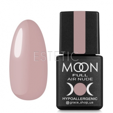 Гель-лак MOON FULL Air Nude, №005 (бежево-рожевий, емаль), 8 мл