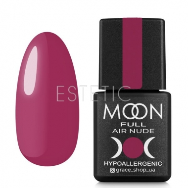 Гель-лак MOON FULL Air Nude, №018 (приглушенный малиновый, эмаль), 8 мл