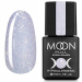 Фото 1 - Гель-лак MOON FULL Opal color Gel polish, №509, (полупрозрачный светло-сиреневый с разноцветным шиммером), 8 мл